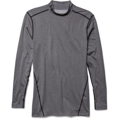 Under Armour Mens ColdGear Long Sleeve Mock Top - Grey - main image