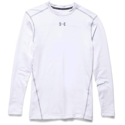 Under Armour Mens ColdGear Compression Crew - White - main image