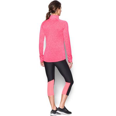 Under Armour Womens Tech 1/2 Zip Top - Pink Shock - main image