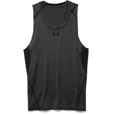 Under Armour Mens HeatGear Compression Tank Top - Carbon Heather - main image