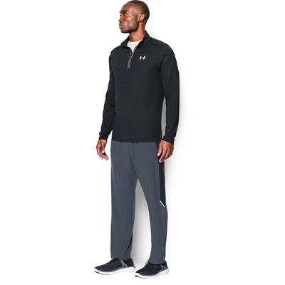 Under Armour Mens Streaker 1/4 Zip LS Top - Black - main image