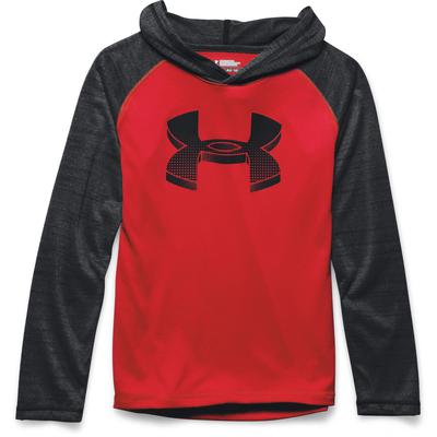 Under Armour Boys Tech Hoodie - Red/Black - main image