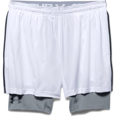 Under Armour Mens Mirage 2in1 Shorts - White - main image