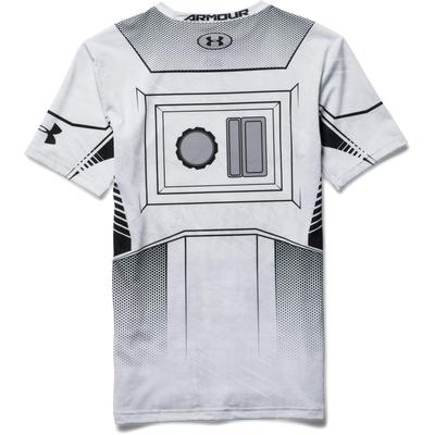 Under Armour Mens Star Wars Trooper Compression Tee - White - main image