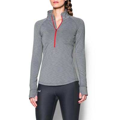 Under Armour Womens Armour 1/2 Zip Top - Grey - main image