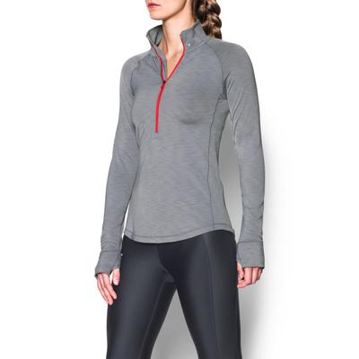 Under Armour Womens Armour 1/2 Zip Top - Grey - main image