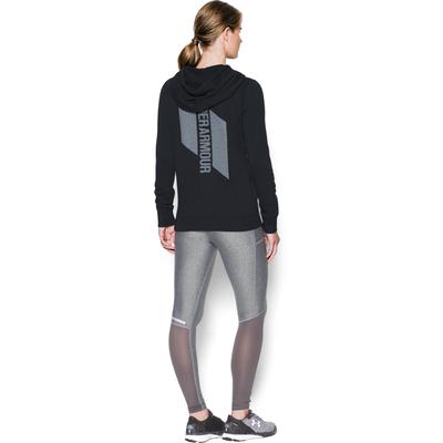 Under Armour Womens Favourite Fleece Full Zip Hoodie - Black