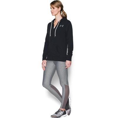 Under Armour Womens Favourite Fleece Full Zip Hoodie - Black