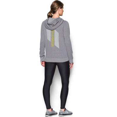 Under Armour Womens Favourite Fleece Full Zip Hoodie - Grey - main image