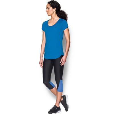 Under Armour Womens CoolSwitch Tee - Mediterranean Blue