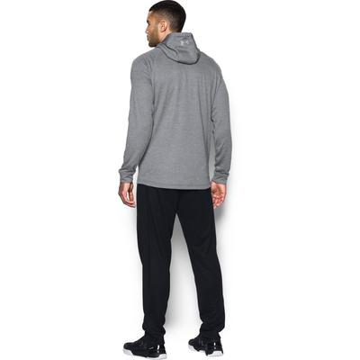 Under Armour Mens Tech Terry Hoodie - True Grey Heather - main image
