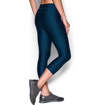 Under Armour Womens HeatGear Capri - Blackout Navy - main image