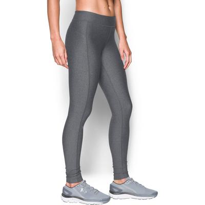 Under Armour Womens HeatGear Leggings - Carbon Heather Grey - main image
