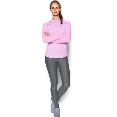 Under Armour Womens HeatGear Leggings - Carbon Heather Grey - main image
