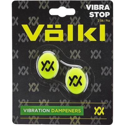 Volkl Vibra Stop (Pack of 2) - Neon Yellow/Black - main image