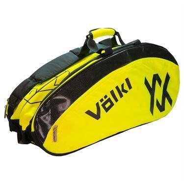 Volkl Team Combi 6 Racket Bag - Neon Yellow/Black - main image