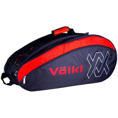 Volkl Team Mega 9 Racket Bag - Black/Lava - main image