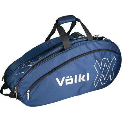 Volkl Team Combi 6 Racket Bag - Navy/Silver