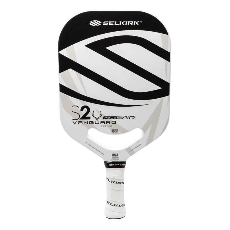 Selkirk Vanguard Power Air (S2) Pickleball Paddle- Black/White - main image