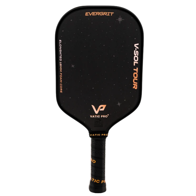 Vatic Pro V-Sol Tour Elongated With Evergrit Pickleball Paddle - main image