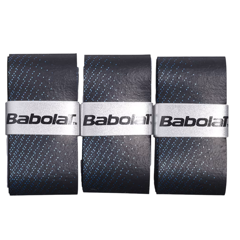 Babolat VS Original Overgrips (Pack of 3) - Black/Blue - main image