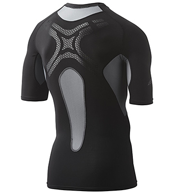 Adidas Mens Techfit Preparation Short Sleeve Top - Black - main image
