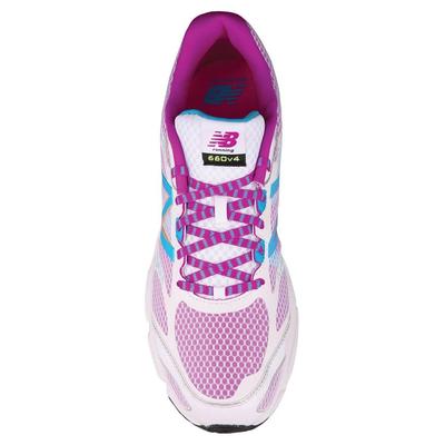 New Balance W660v4 Womens (B) Running Shoes - White/Pink - main image