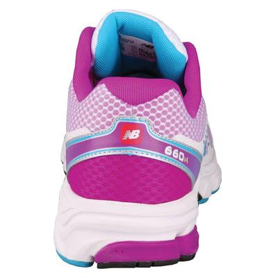 New Balance W660v4 Womens (B) Running Shoes - White/Pink - main image