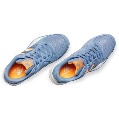 New Balance Womens 696v2 Tennis Shoes - Blue/Orange (B) - main image