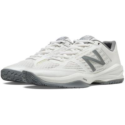 New Balance Womens 896v1 Tennis Shoes - White/Silver (B) - main image