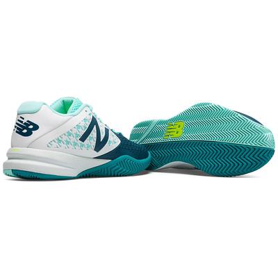 New Balance Womens 996v2 Tennis Shoes - Sea Blue (B) - main image