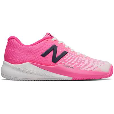 New Balance Womens 996v3 Tennis Shoes - Alpha Pink/White (B) - main image