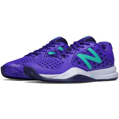 New Balance Womens 996v2 Tennis Shoes - Purple (B) - main image