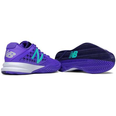 New Balance Womens 996v2 Tennis Shoes - Purple (B) - main image