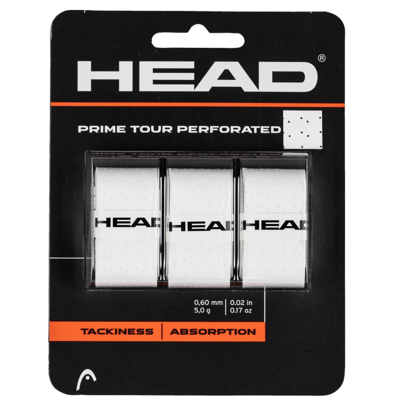 HEAD Prime Tour Perforated Overgrips (Pack of 3) - main image