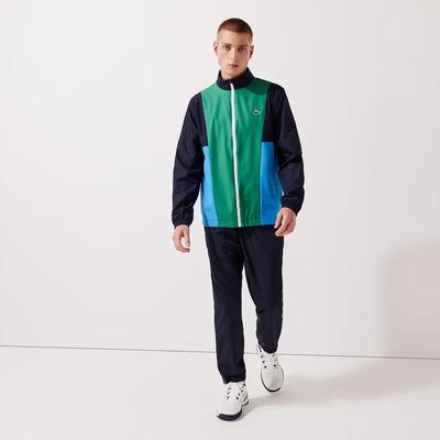 Lacoste Mens Sport Tracksuit - Blue/Green - main image