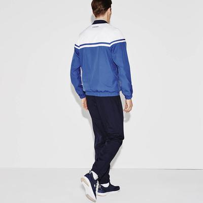 Lacoste Sport Mens Taffeta Tracksuit - Monaco Blue/White - main image