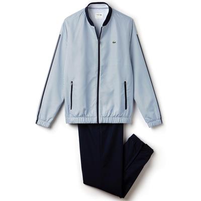 Lacoste Mens Colourblock Tracksuit - White/Navy - main image