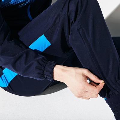 Lacoste Mens Colourblock Sweatsuit - Blue/White/Navy Blue - main image