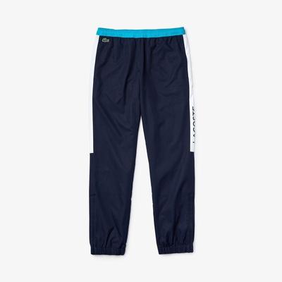 Lacoste Mens Sport Light Colourblock Tracksuit - Turquoise/Navy Blue - main image