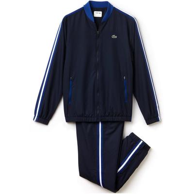 Lacoste Sport Mens Taffeta Mesh Panel Tennis Tracksuit - Blue - main image