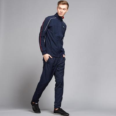 Lacoste Sport Mens Taffeta Tracksuit - Navy Blue/Red - main image