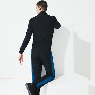 Lacoste Mens Colourblock Sweatsuit - Black/Blue/White - main image