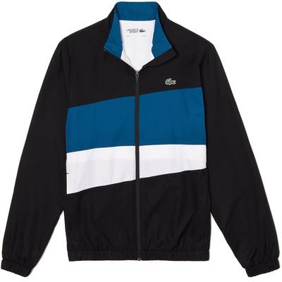 Lacoste Mens Colourblock Sweatsuit - Black/Blue/White - main image