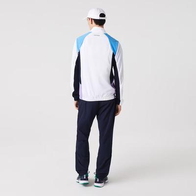 Lacoste Mens Sport Colour-Block Tracksuit - Blue/Green