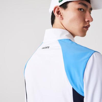 Lacoste Mens Sport Colour-Block Tracksuit - Blue/Green