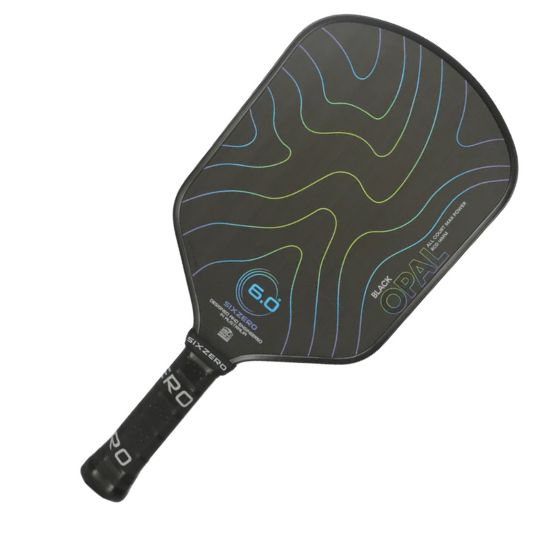 Six Zero Black Opal All Court 14mm Pickleball Paddle - main image