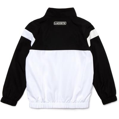 Lacoste Sport Boys Tracksuit - White/Black - main image