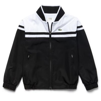Lacoste Sport Boys Tracksuit - Black/White - main image