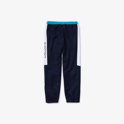 Lacoste Boys Sport Colourblock Tracksuit - Turquoise/Navy Blue - main image